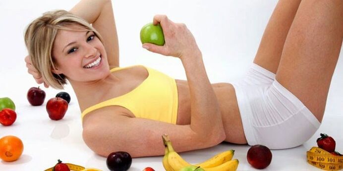Fruits and exercise to lose weight in a month