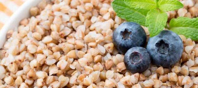 Buckwheat and berries
